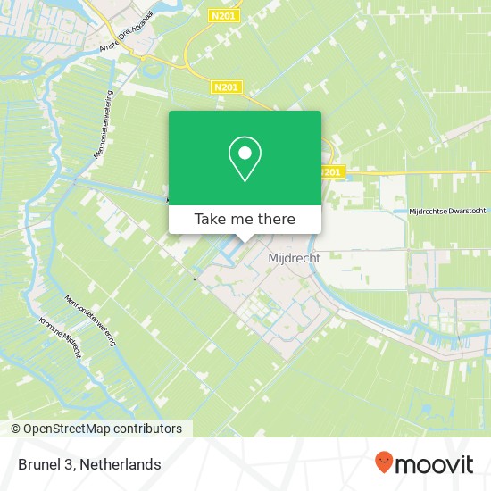 Brunel 3, 3641 VG Mijdrecht map
