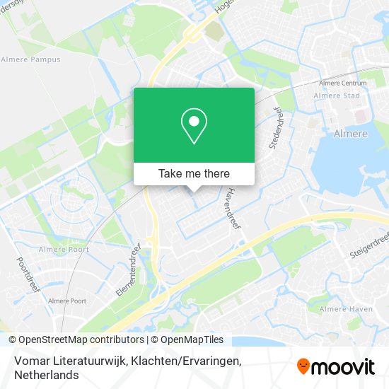 Vomar Literatuurwijk, Klachten / Ervaringen map