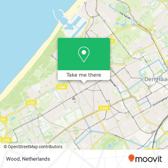 Wood, Abeelplein 1 Karte