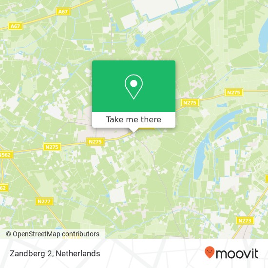 Zandberg 2, 5993 AA Maasbree map