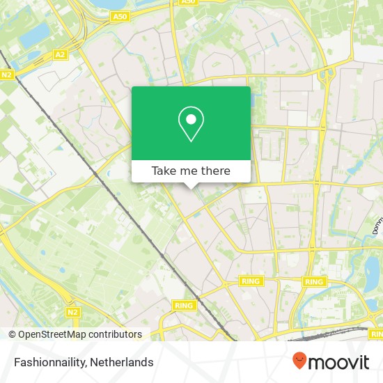 Fashionnaility, Palladiostraat 85 map