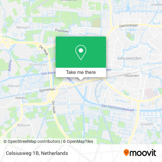 Celsiusweg 1B map