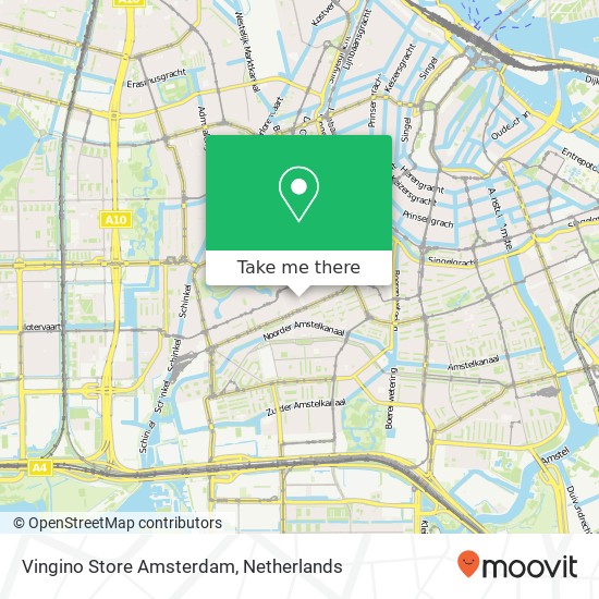 Vingino Store Amsterdam, Cornelis Schuytstraat 44 map