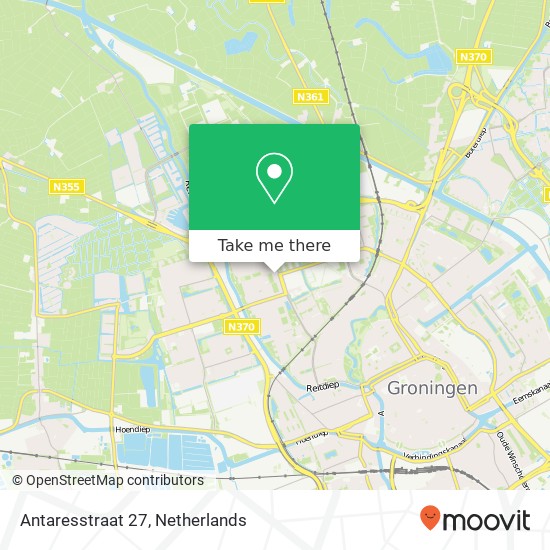 Antaresstraat 27, 9742 Groningen map