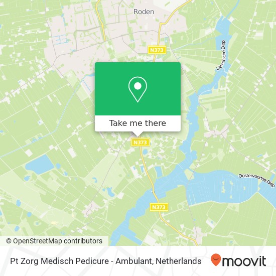 Pt Zorg Medisch Pedicure - Ambulant, Giezenstraat 4 map