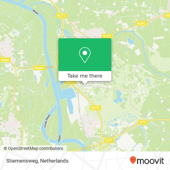 Stiemensweg, Stiemensweg map