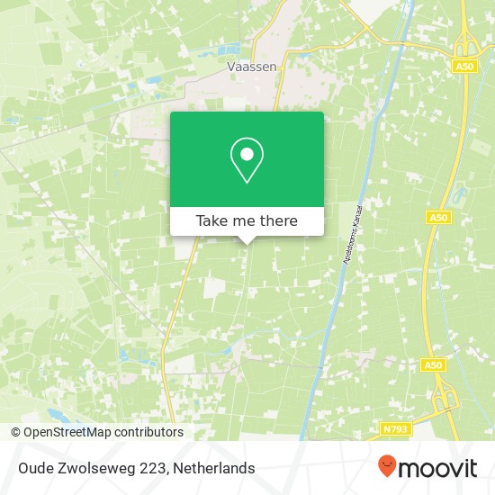 Oude Zwolseweg 223, 7345 DH Wenum map