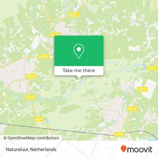 Natureluur, Sint Elisabethsdreef 1 map