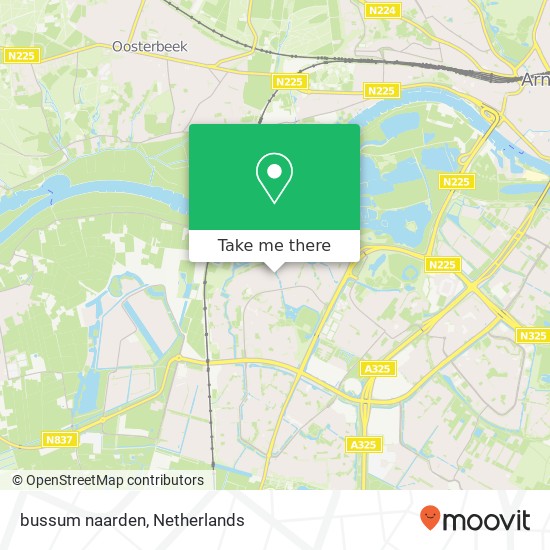 bussum naarden, 6843 Arnhem map