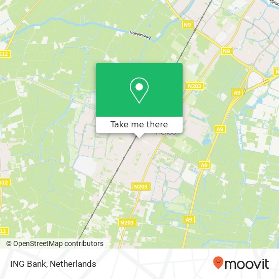 ING Bank, Heerenweg map