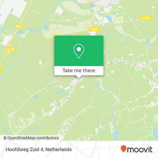 Hoofdweg Zuid 4, 4574 RX Zuiddorpe map