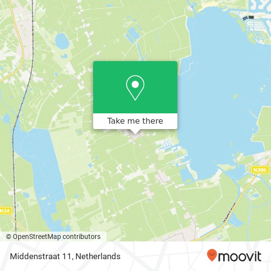 Middenstraat 11, 9479 PL Noordlaren map