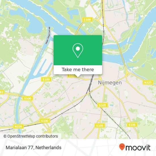 Marialaan 77, 6541 RC Nijmegen map