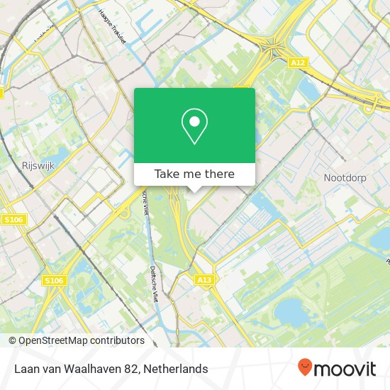 Laan van Waalhaven 82, 2497 GP Den Haag map
