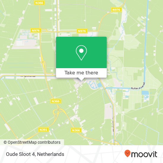 Oude Sloot 4, 9561 VP Ter Apel map