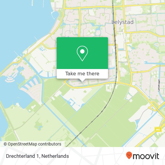 Drechterland 1, 8245 EM Lelystad map