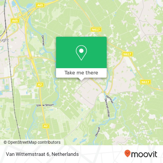 Van Wittemstraat 6, 5271 HV Sint-Michielsgestel Karte