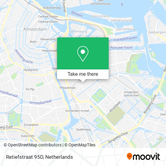 Retiefstraat 95D map