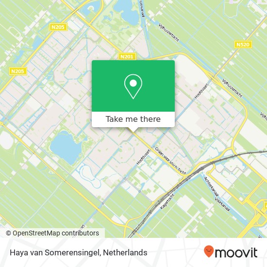 Haya van Somerensingel, 2131 Hoofddorp map