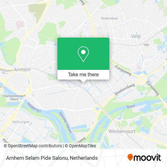 Arnhem Selam Pide Salonu map