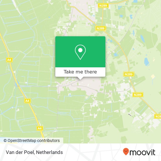 Van der Poel, Hondseind 1 map