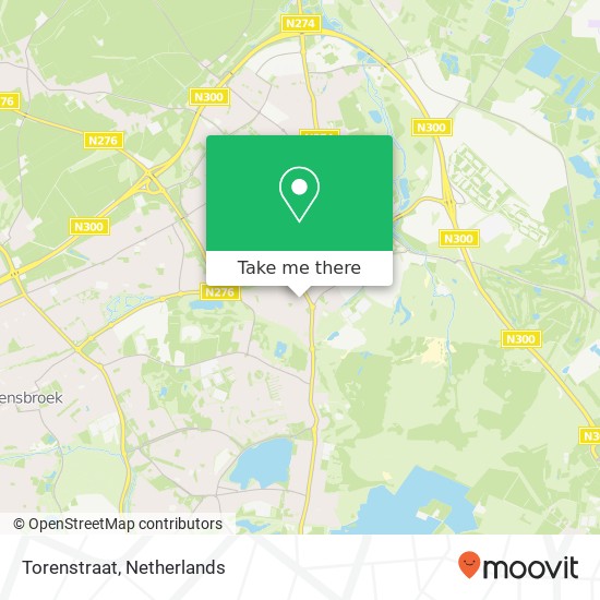 Torenstraat, Torenstraat, 6445 Brunssum, Nederland Karte