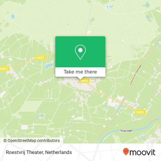 Roestvrij Theater map