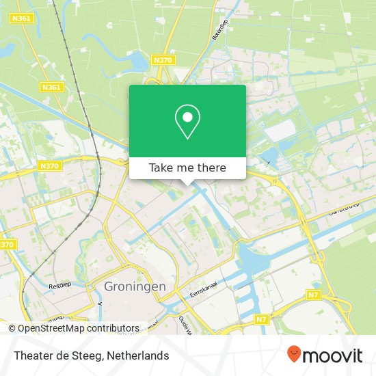 Theater de Steeg map