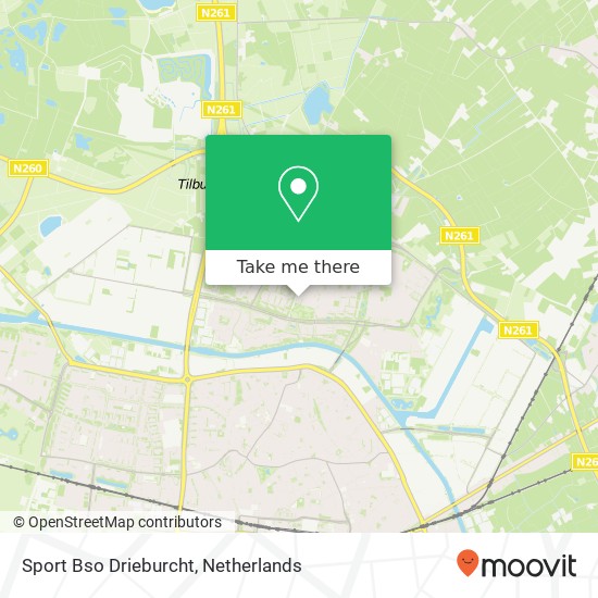 Sport Bso Drieburcht, Wagnerplein 1B map