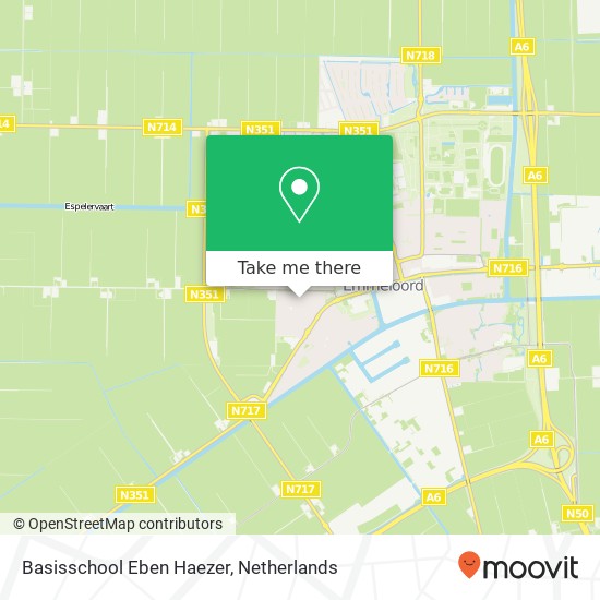 Basisschool Eben Haezer, Vogelsant 8 map