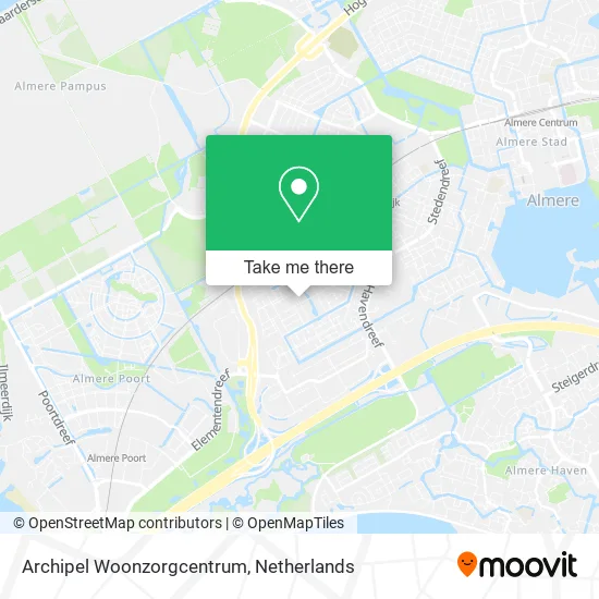 Archipel Woonzorgcentrum map