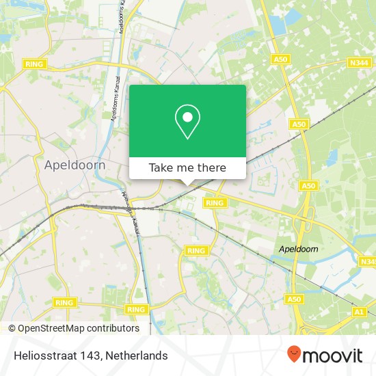 Heliosstraat 143, 7321 EE Apeldoorn map