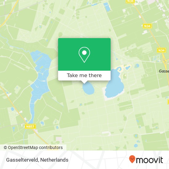 Gasselterveld, Gasselterveld, 9462 Gasselte, Nederland map