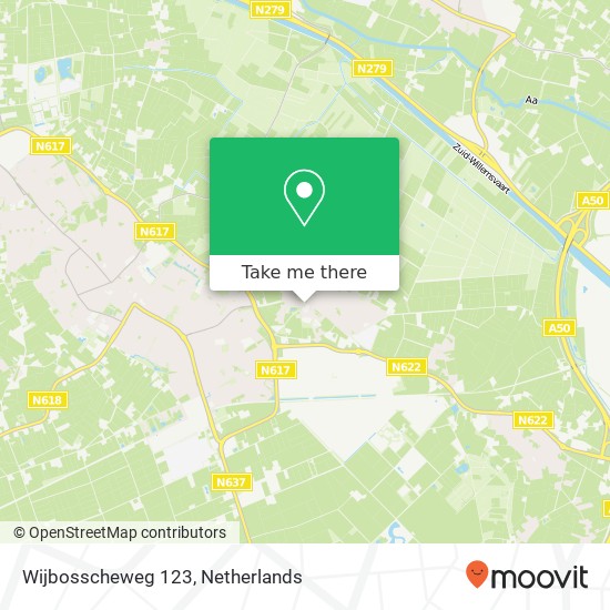 Wijbosscheweg 123, 5482 EB Wijbosch map