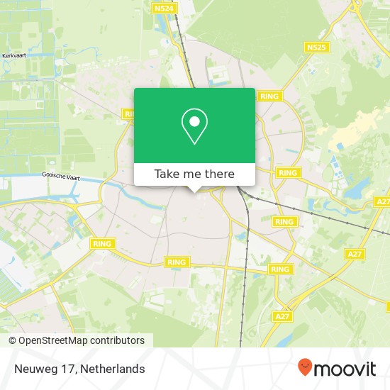 Neuweg 17, Neuweg 17, 1211 LV Hilversum, Nederland map