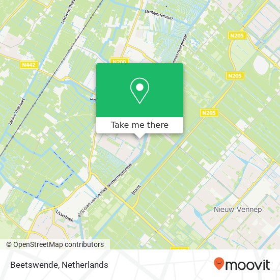 Beetswende, Beetswende, 2182 PN Hillegom, Nederland map