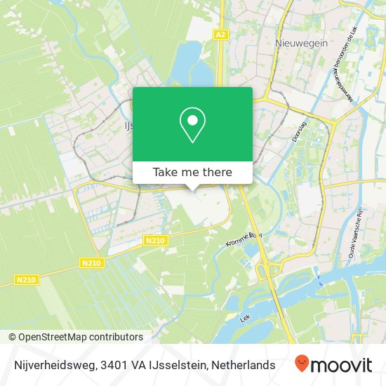 Nijverheidsweg, 3401 VA IJsselstein map