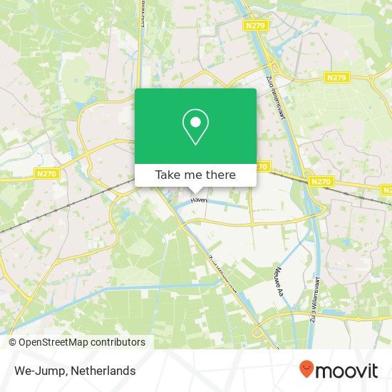 We-Jump, Nieuwe Industrieweg map