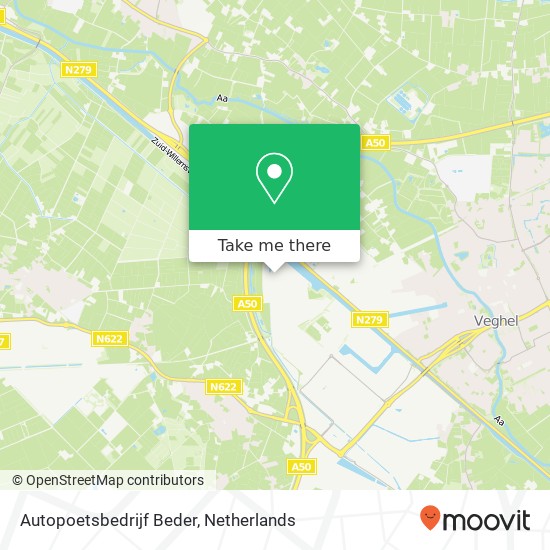 Autopoetsbedrijf Beder, Stirlingweg 12 map