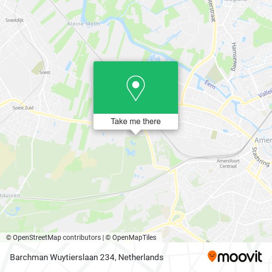 Barchman Wuytierslaan 234 map