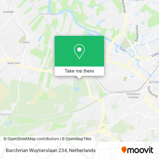 Barchman Wuytierslaan 234 map