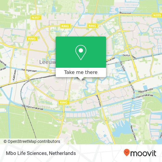 Mbo Life Sciences, Jansoniusstraat 2A map