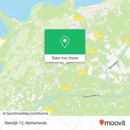 Rietdijk 12, 3233 KE Oostvoorne map