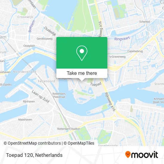 Toepad 120 map