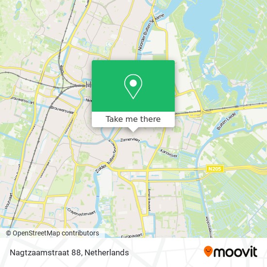 Nagtzaamstraat 88 map
