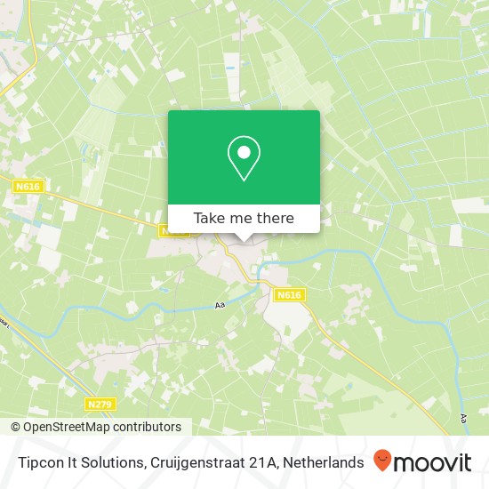 Tipcon It Solutions, Cruijgenstraat 21A Karte