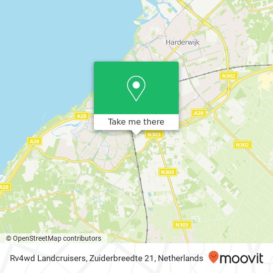 Rv4wd Landcruisers, Zuiderbreedte 21 map