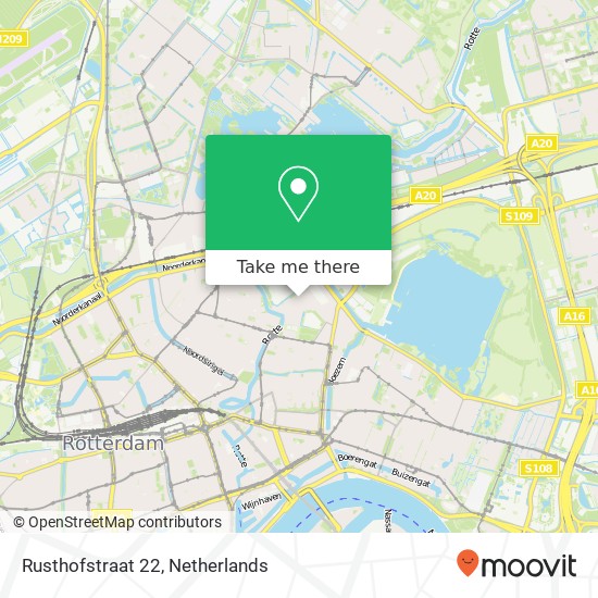 Rusthofstraat 22, 3034 TS Rotterdam map