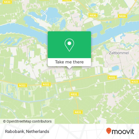 Rabobank, Ouwelsestraat Karte