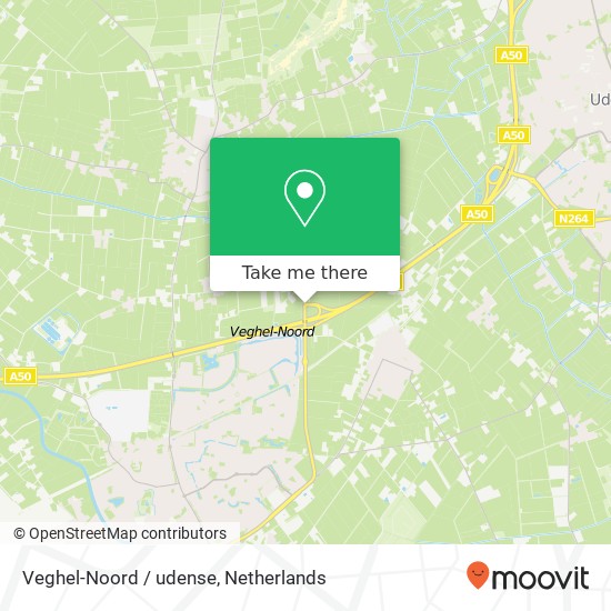 Veghel-Noord / udense, 5464 Veghel Karte